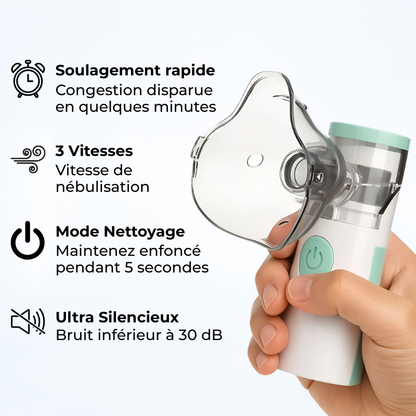 NebuPure™ | Nébuliseur Portable